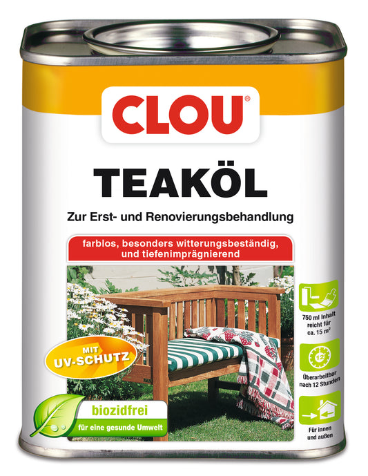 Clou Teakoel 0,75l