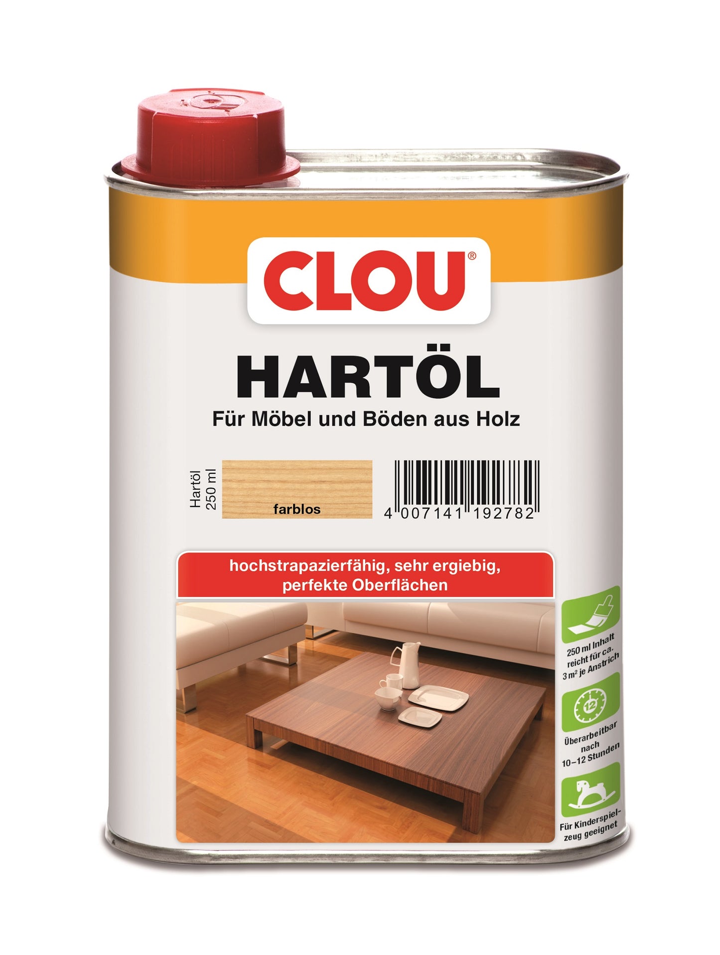 Hartöl farblos 0,250 l