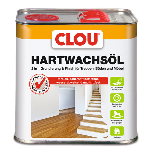 Hartwachs-Öl 2,5 Liter