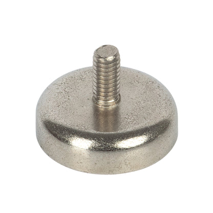 Topfmagnet Neodym Gewindebolzen sil.20mm