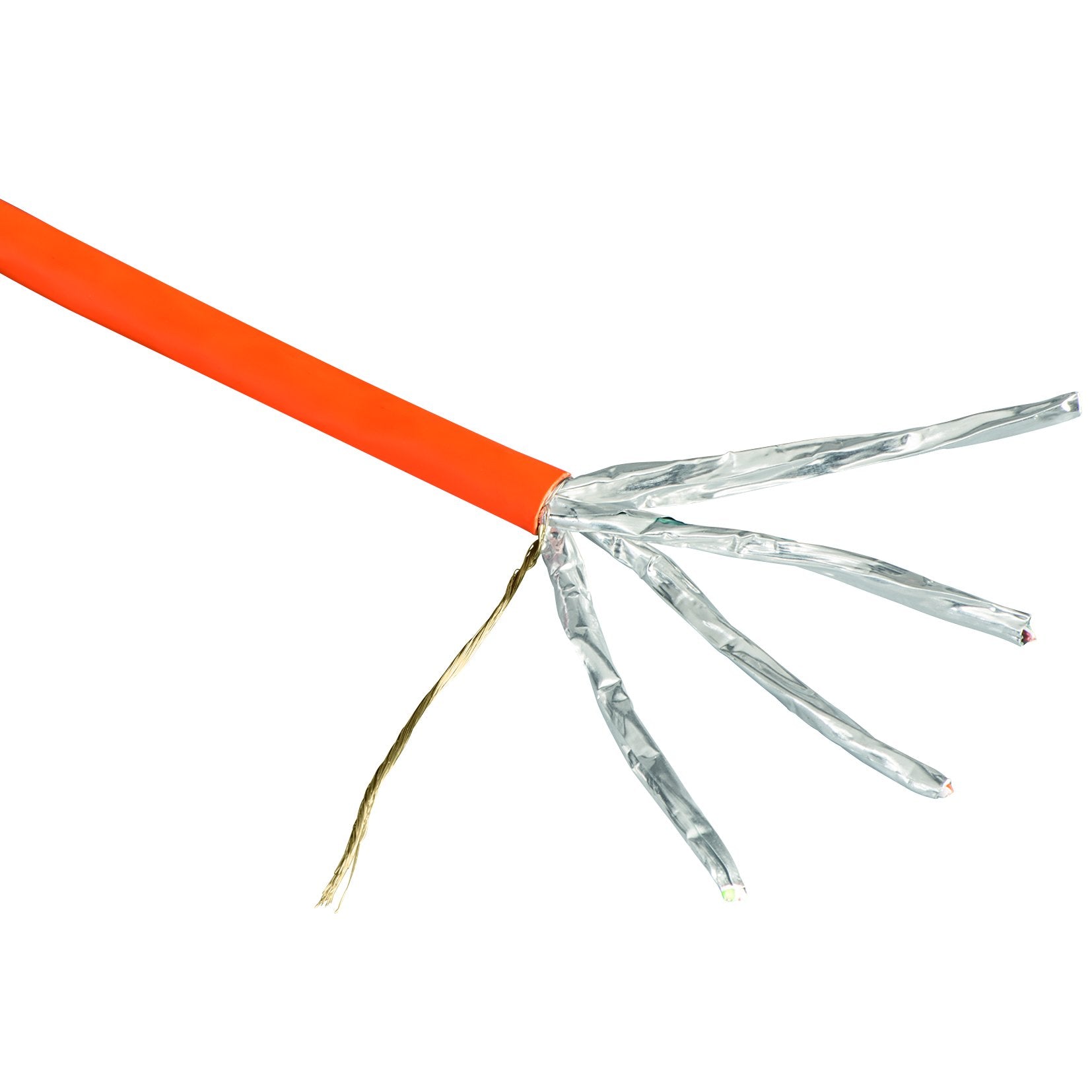 Hama CAT-7-Netzwerkkabel 10m Rolle. Kupfer, halogenfrei
