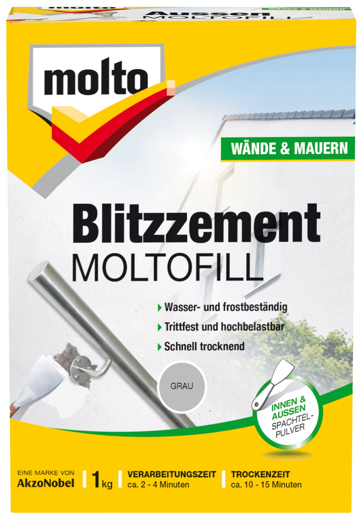 Blitzzement Motofill außen + innen 1-KG