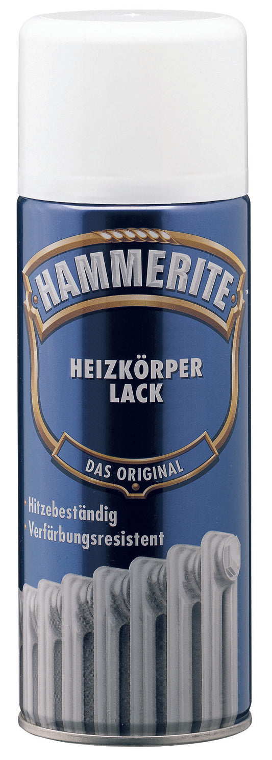 Hammerite Heizkörper-Lack | Weiß Glänzend | 400ml