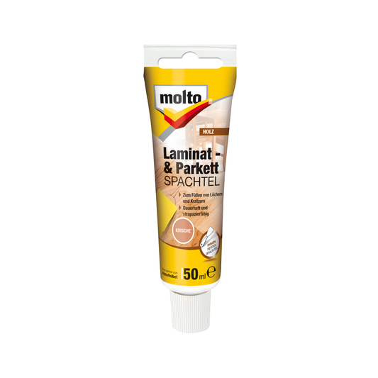 Molto Laminat- & Parkettspachtel 50ml | Kirsche