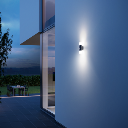 Wandleuchte L 910 LED silber