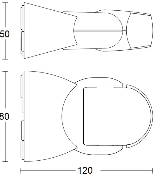 STEINEL Bewegungsmelder IS1 weiß, 120° Erfassung, IP54