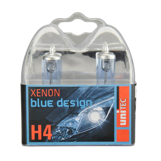 H4 Xenon Blue Design 12V 60/55W P43T