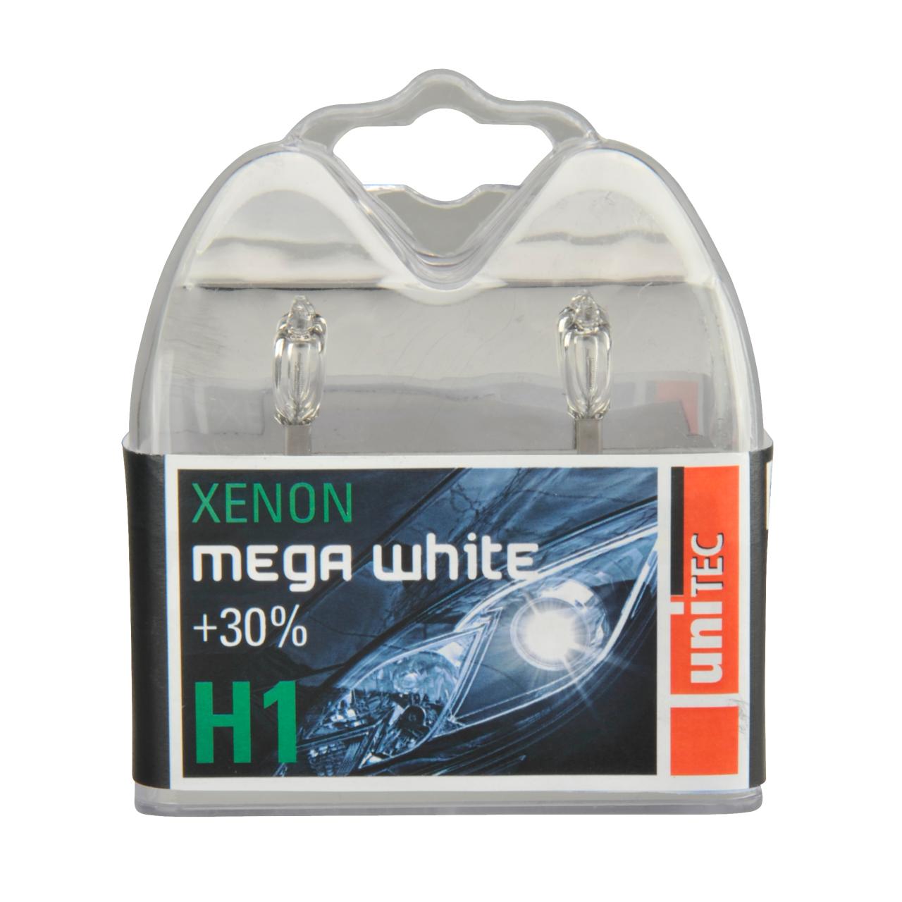 H1 Xenon Mega White 12V 55W 2x