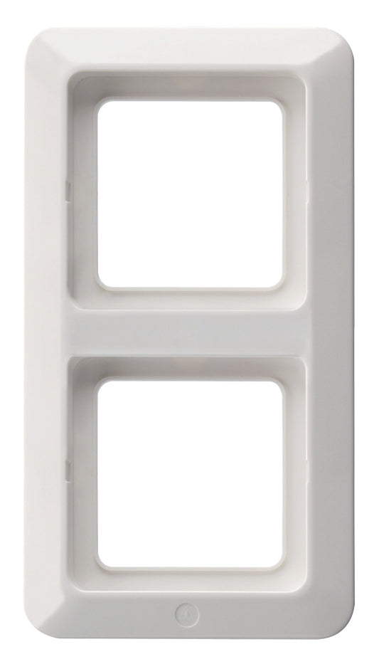 REV AquaKombi Rahmen 2-Fach | weiß