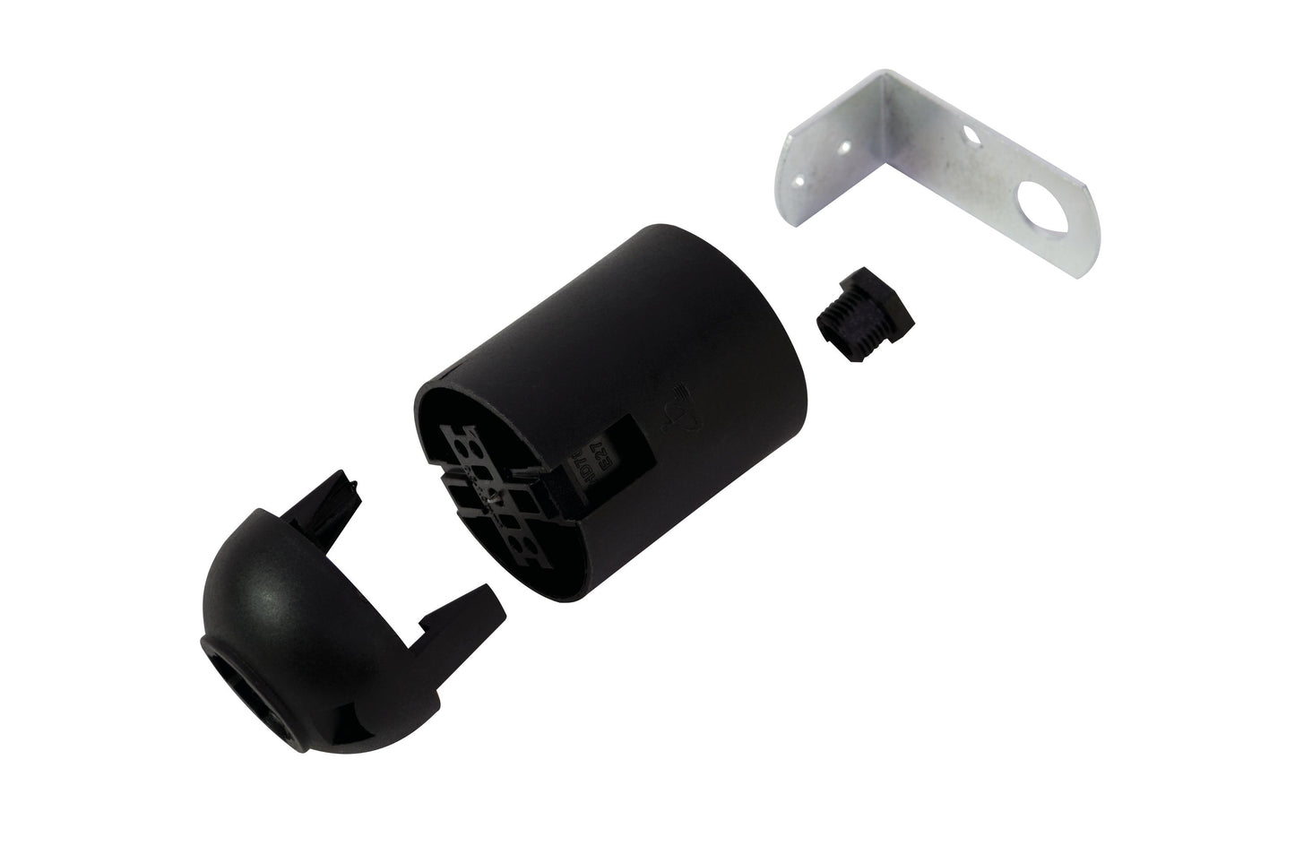 REV Lampenfassung E27 | schwarz