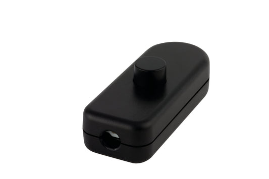 REV Zwischenschalter mit Erdungsanschluss | schwarz