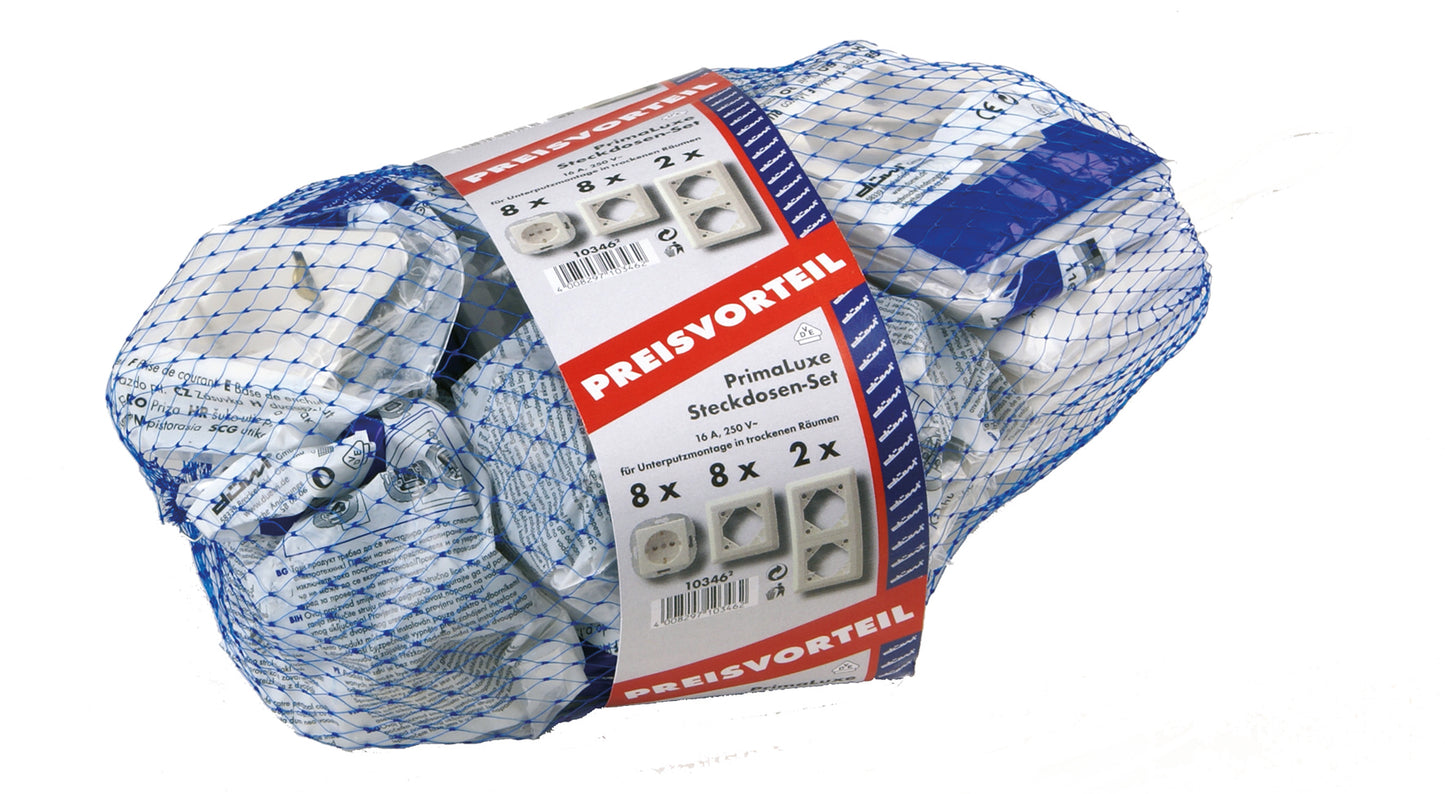 REV PrimaLuxe Steckdosen-Set | 18-teilig