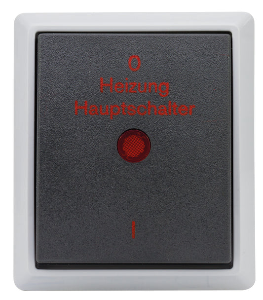 REV AquaForm Heizungsschalter | IP44 | grau