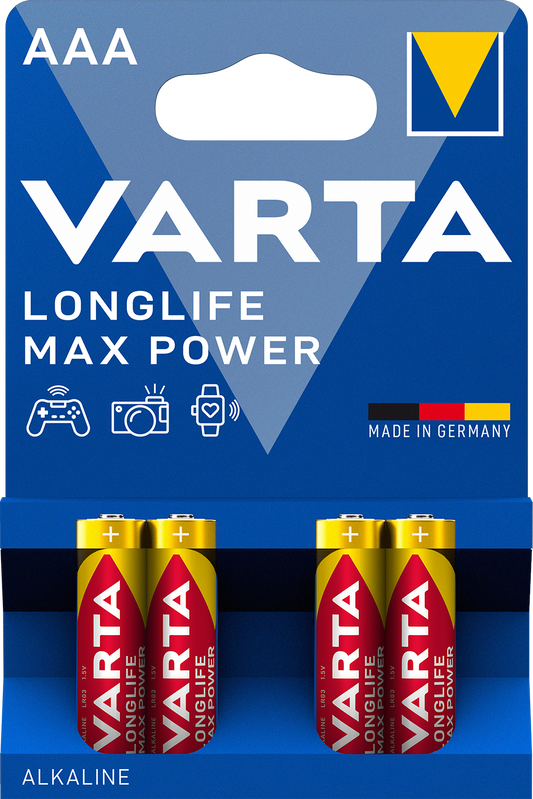 Varta Alkali Maxi-Tech mignon