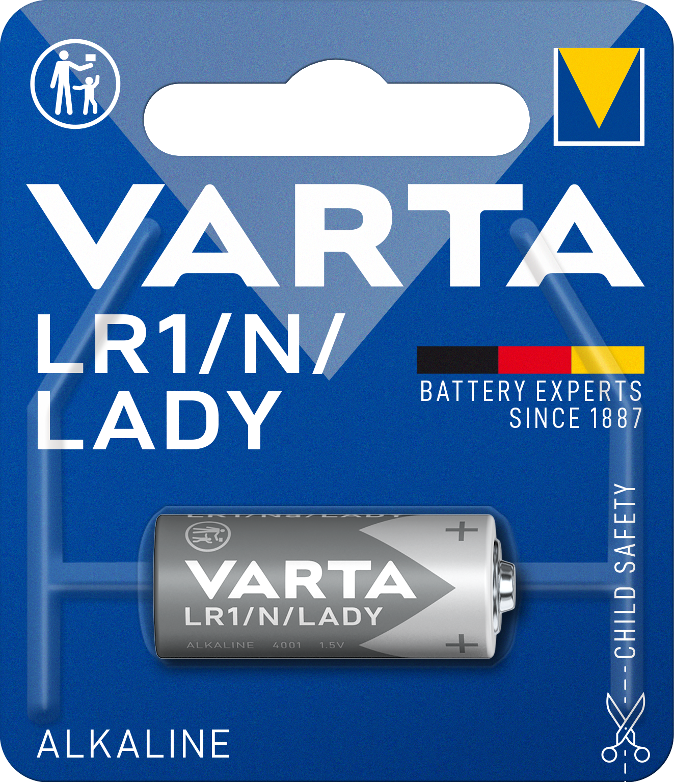 VARTA ELECTRONICS LR1/N/Lady Blister 1