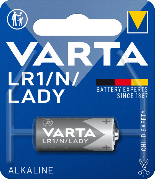 VARTA ELECTRONICS LR1/N/Lady Blister 1