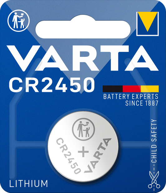 VARTA ELECTRONICS CR2450 Blister 1