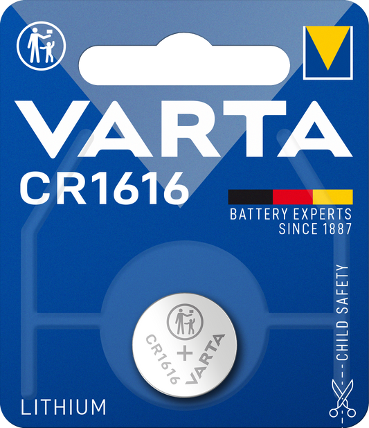 VARTA ELECTRONICS CR1616 Blister 1