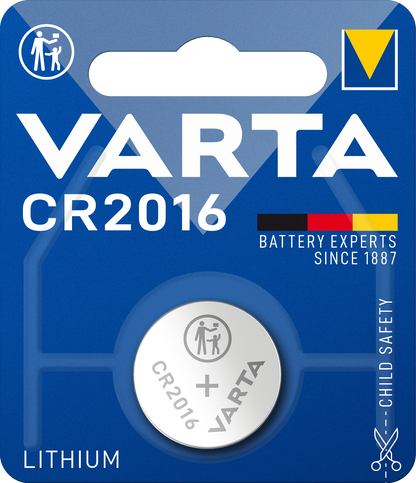 VARTA ELECTRONICS CR2016 Blister 1