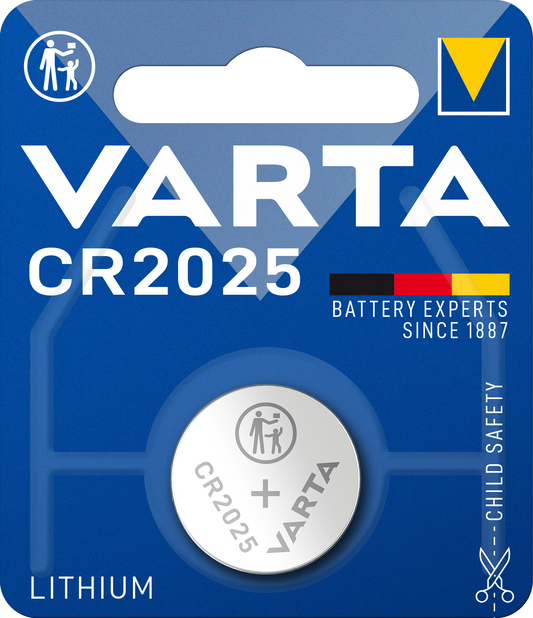 VARTA ELECTRONICS CR2025 Blister 1