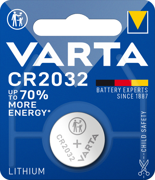 VARTA ELECTRONICS CR2032 Blister 1