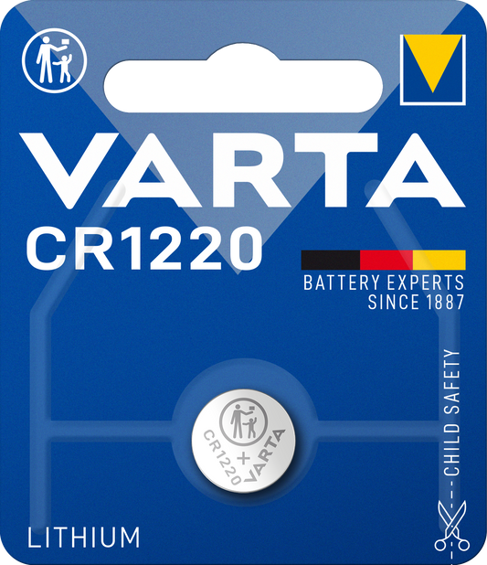 VARTA ELECTRONICS CR1220 Blister 1