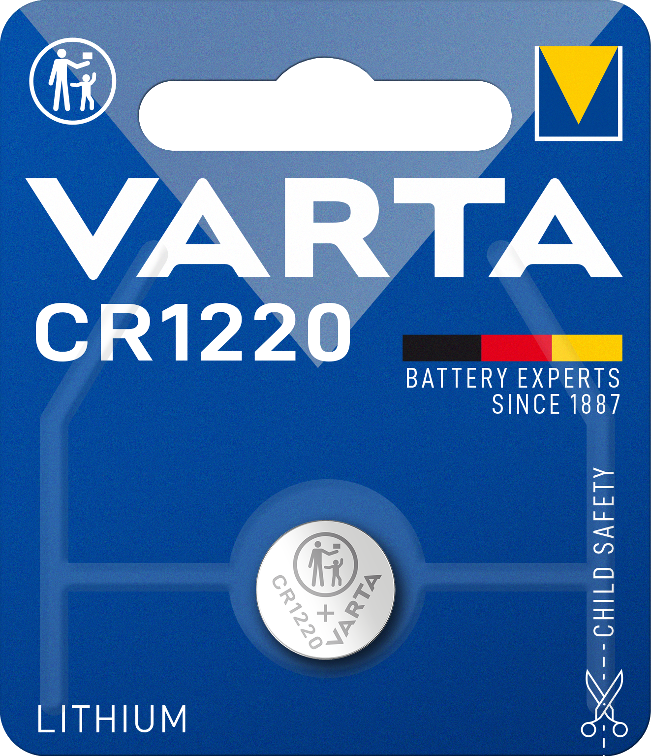 VARTA ELECTRONICS CR1220 Blister 1