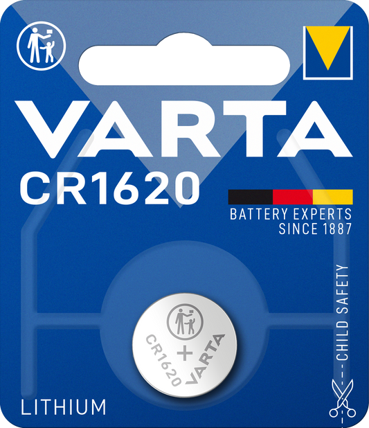 VARTA ELECTRONICS CR1620 Blister 1