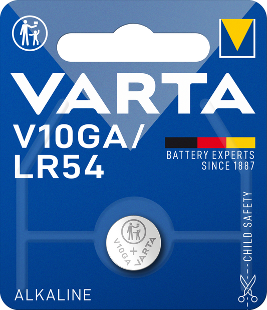 VARTA ELECTRONICS V10GA/LR54 Blister 1