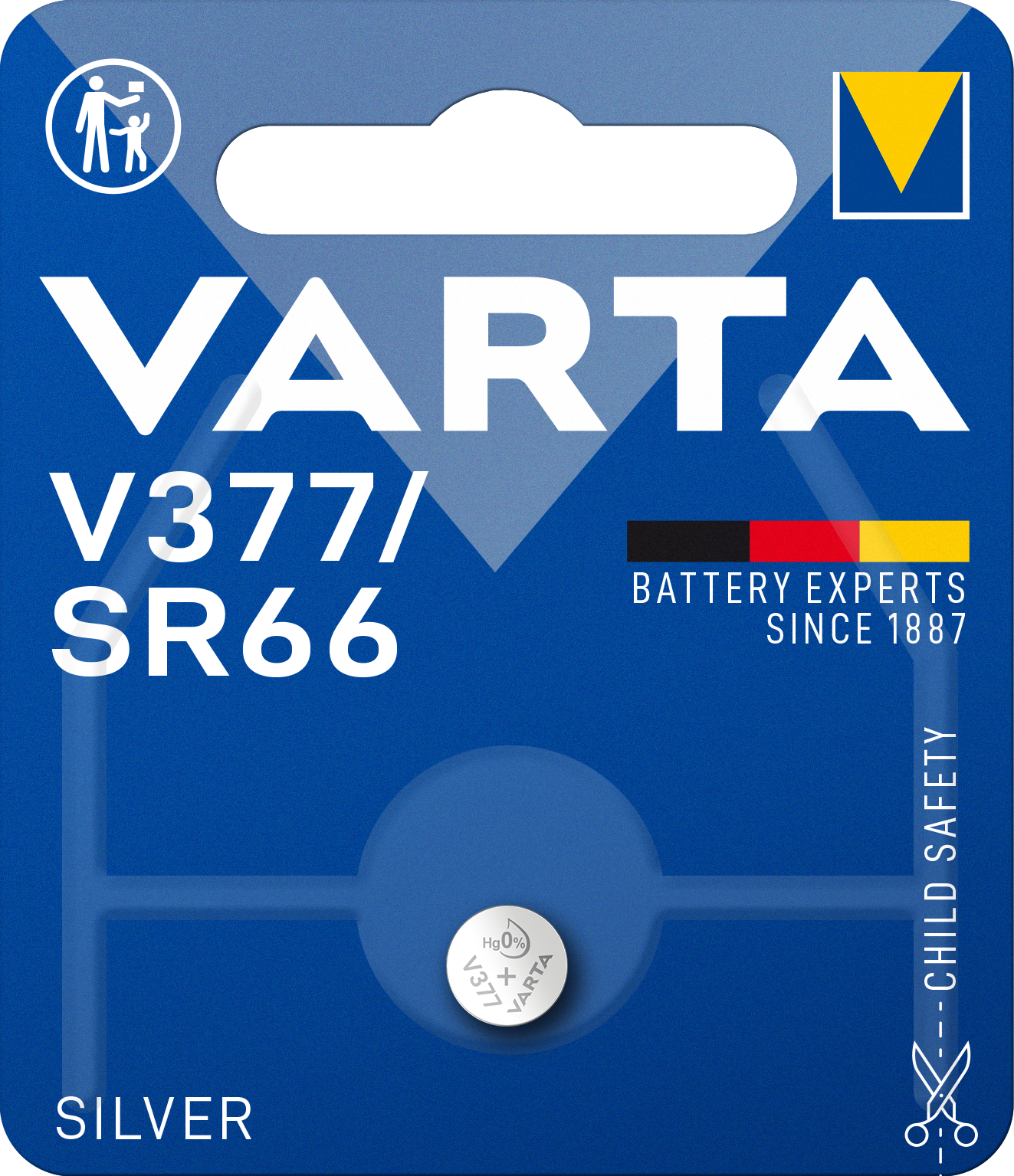 VARTA ELECTRONICS V377/SR66 Blister 1