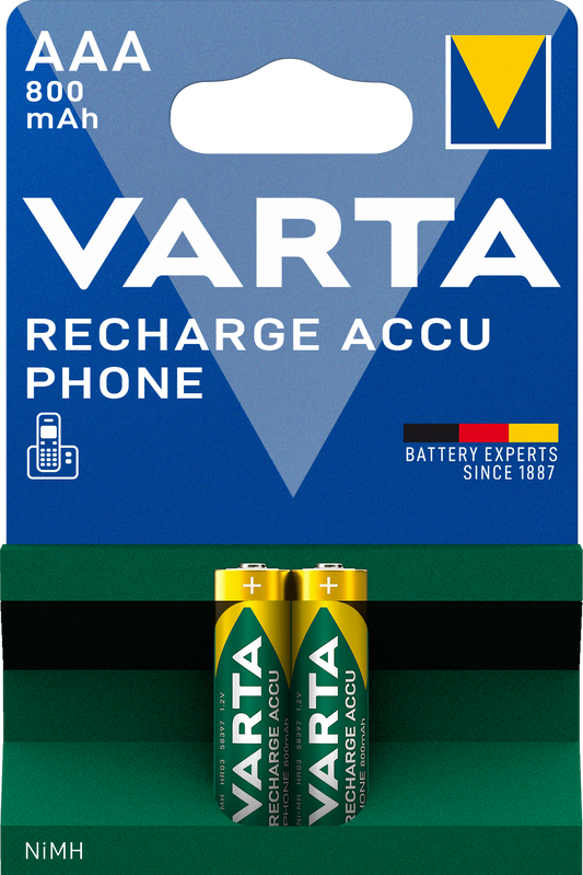 VARTA RECH.ACCU Phone AAA 800mAh Blister 2