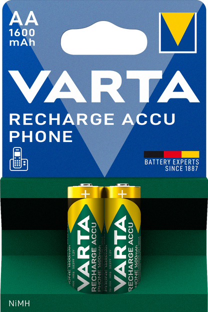 VARTA RECH.ACCU Phone AA 1600mAh Blister 2