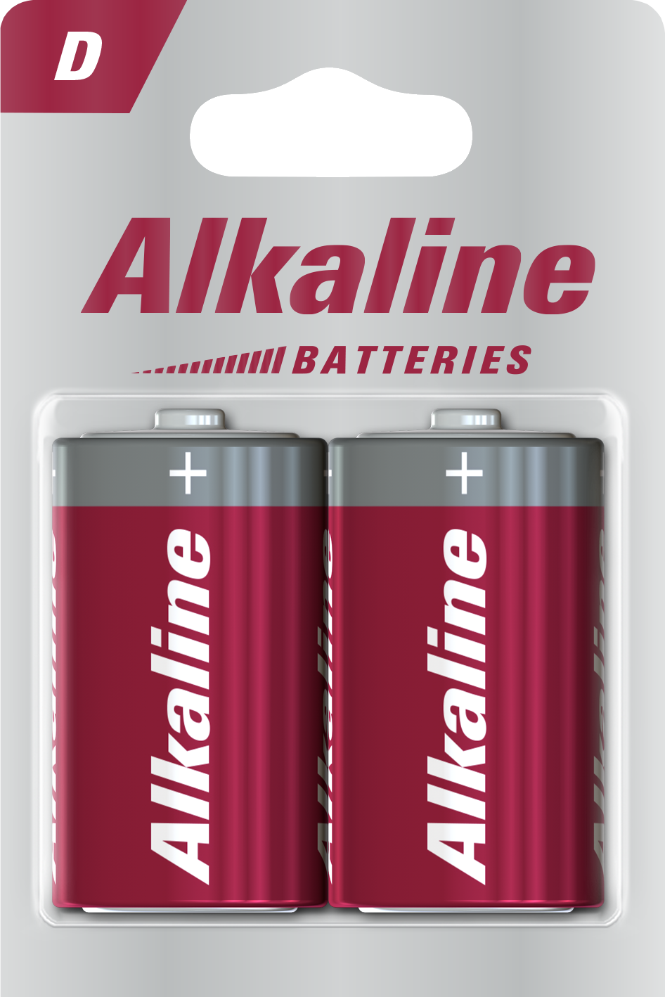 ALKALINE Batteries D Blister 2