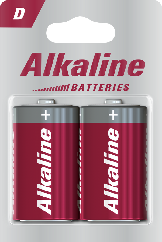 ALKALINE Batteries D Blister 2