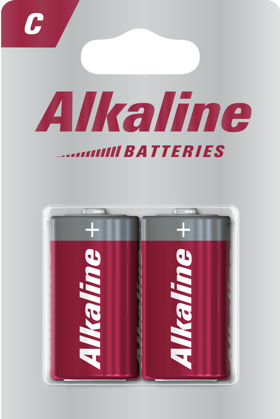 ALKALINE Batteries C Blister 2