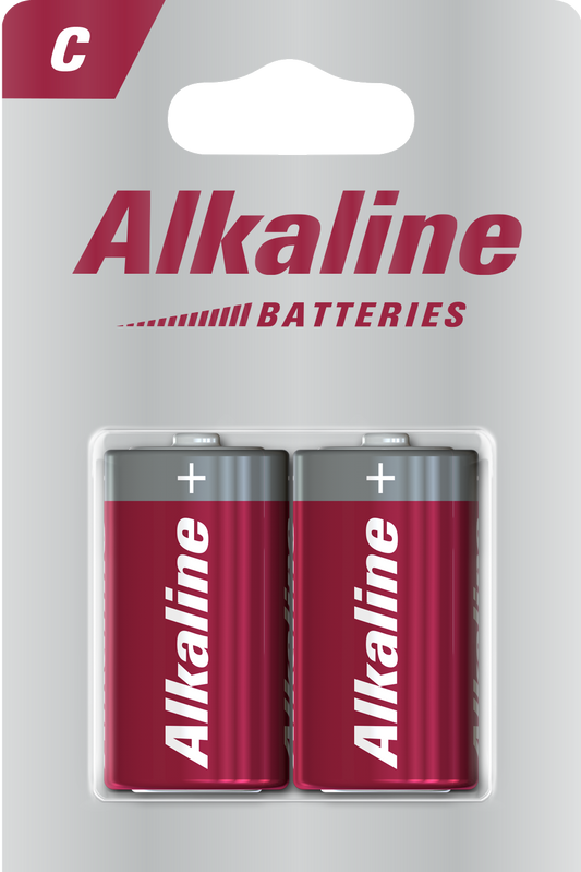 ALKALINE Batteries C Blister 2