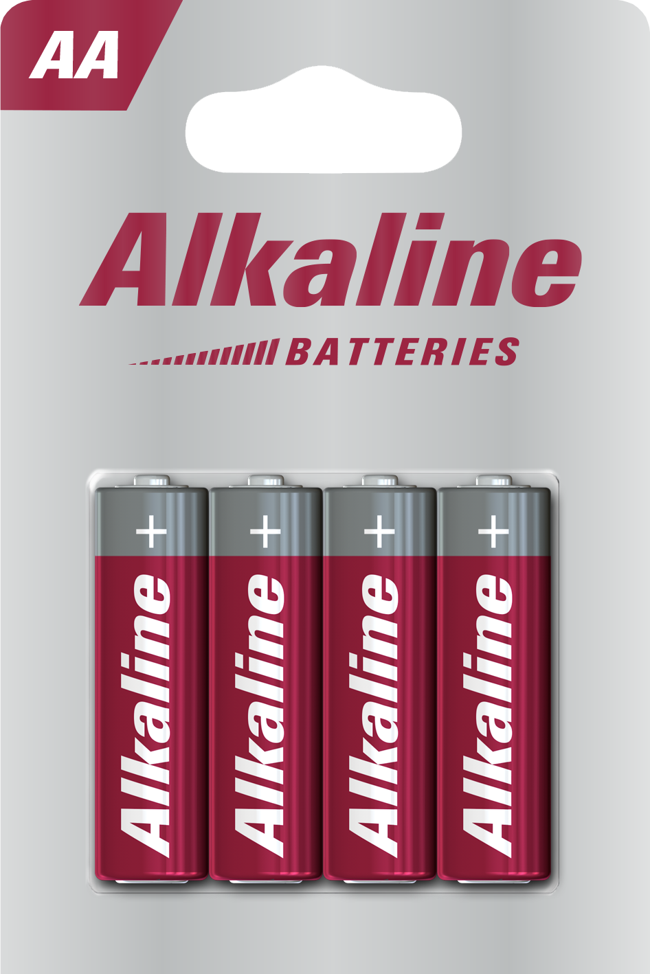 ALKALINE Batteries AA Blister 4