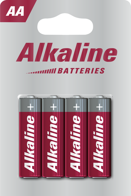 ALKALINE Batteries AA Blister 4