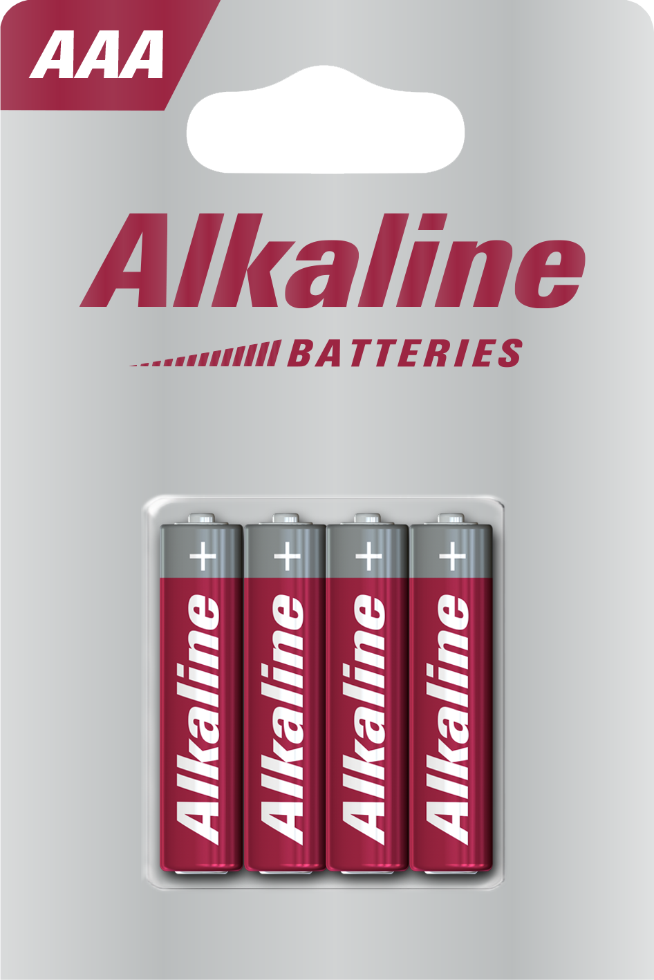 ALKALINE Batteries AAA Blister 4