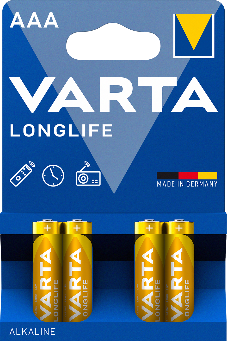 VARTA LONGLIFE AAA Blister 4