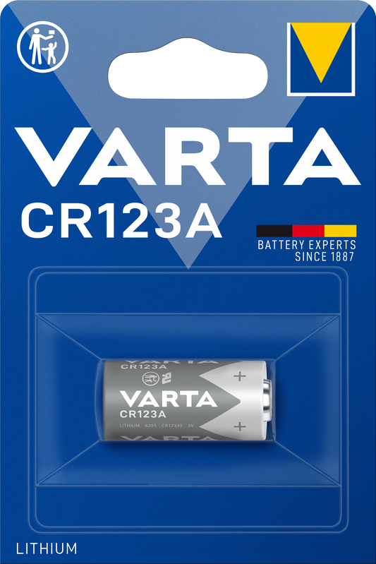 VARTA Professional Lithium CR123A Blister 1