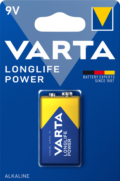 VARTA LONGLIFE Power 9V Blister 1