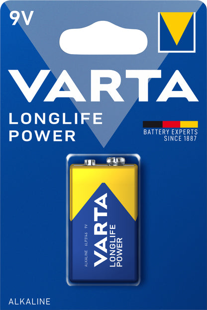 VARTA LONGLIFE Power 9V Blister 1