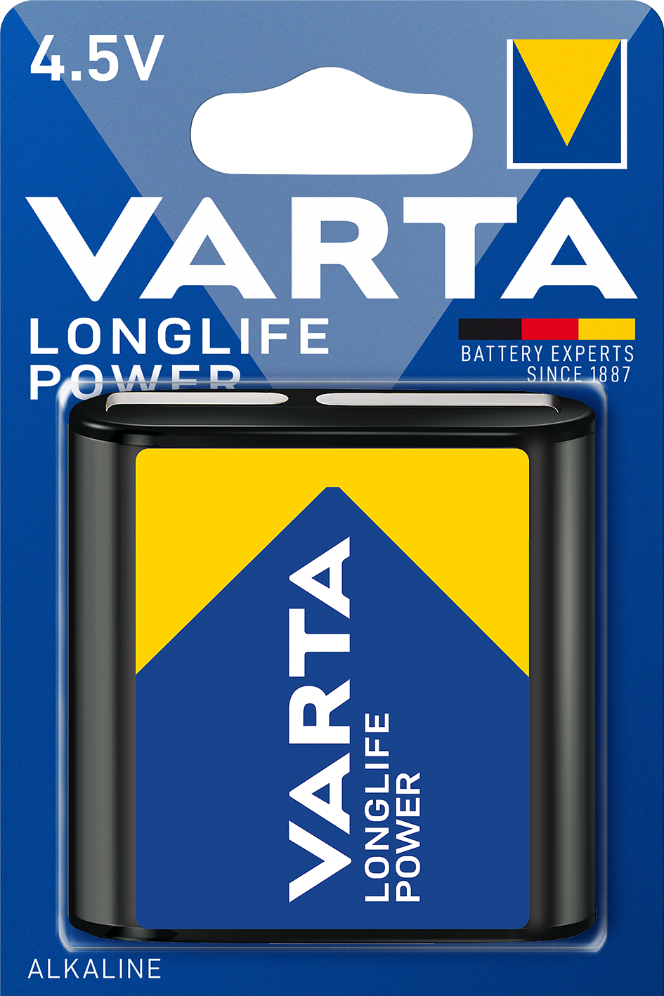 VARTA LONGLIFE Power 4,5V Blister 1