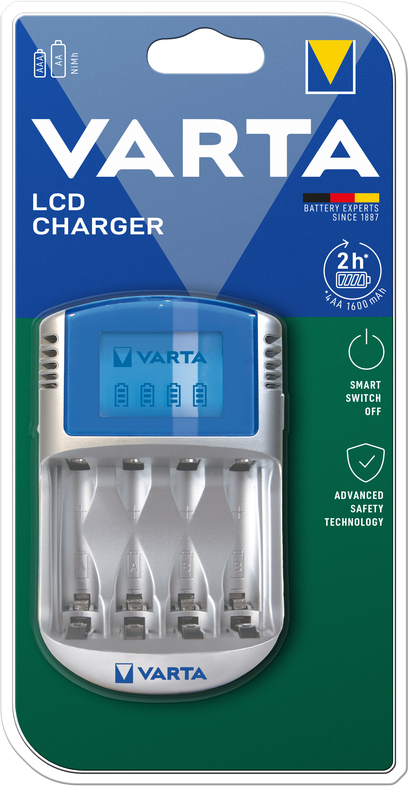 VARTA LCD CHARGER 57070 + 12V& USB