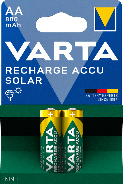 VARTA RECH.ACCU Solar AA 800mAh Blister 2