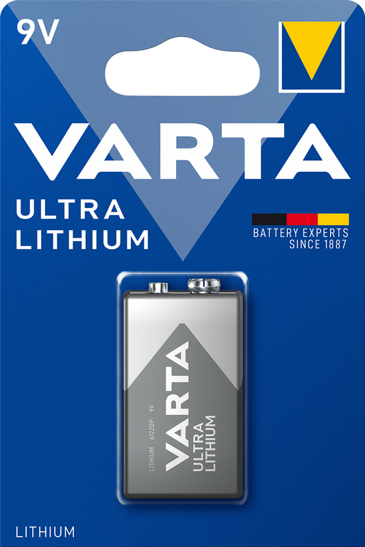 VARTA ULTRA LITHIUM 9V Blister 1