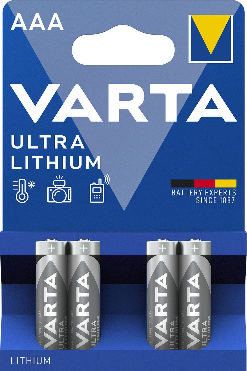 VARTA ULTRA LITHIUM AAA Blister 4