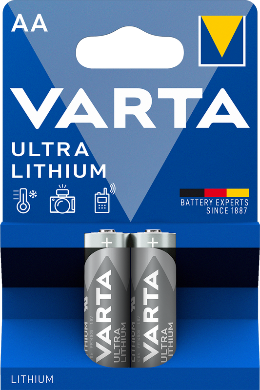 VARTA ULTRA LITHIUMAA Blister 2