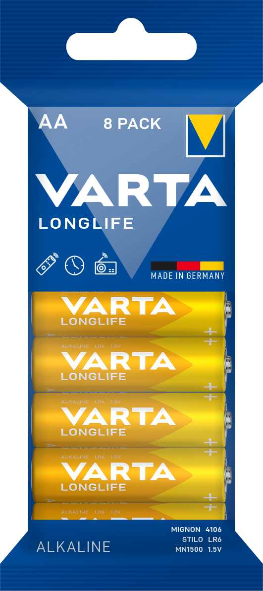 VARTA LONGLIFE AA Folie 8